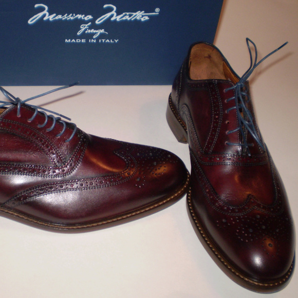 Massimo Matteo Other - HP! Massimo Matteo Mens SIze 12 Shoes Wing Tip New